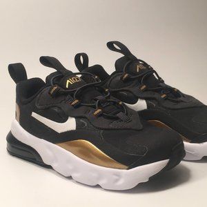 NIKE AIR MAX 270 GOLD METALLIC YOUTH SIZE 8C
